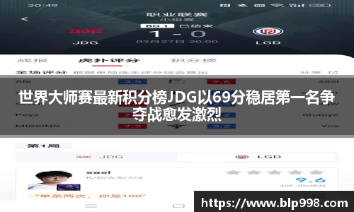 世界大师赛最新积分榜JDG以69分稳居第一名争夺战愈发激烈